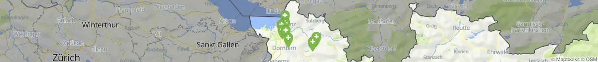 Map view for Pharmacies emergency services nearby Doren (Bregenz, Vorarlberg)